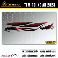 Tem Xe Air Blade 2023-2025 | AB2023-22 | Thiết Kế Năng Động
